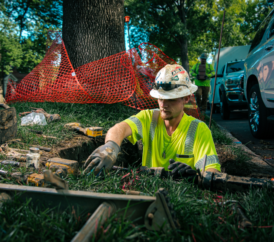 Above & Below Contracting Water and Sewer Construction​